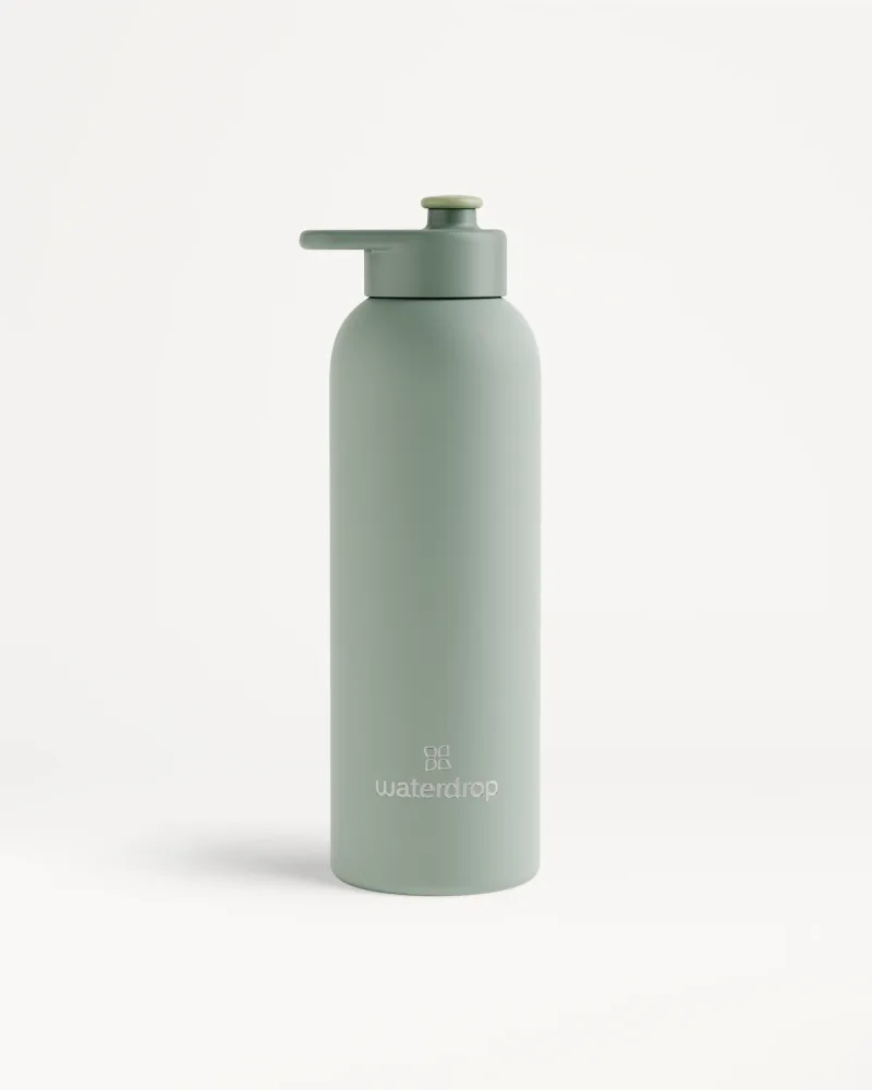 Thermo Steel Bottle · Pull-Up Cap