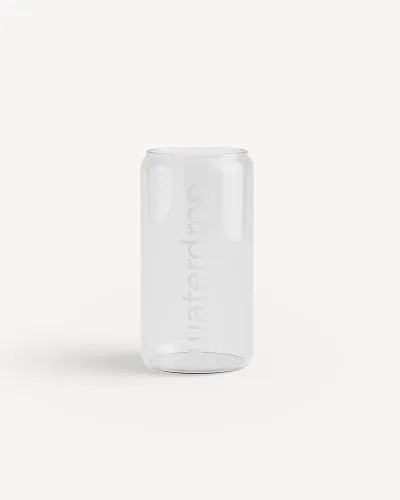 Lata de cristal Cola